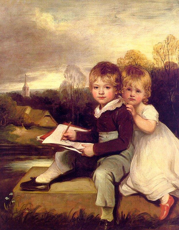John Hoppner The Bowden Children France oil painting art
